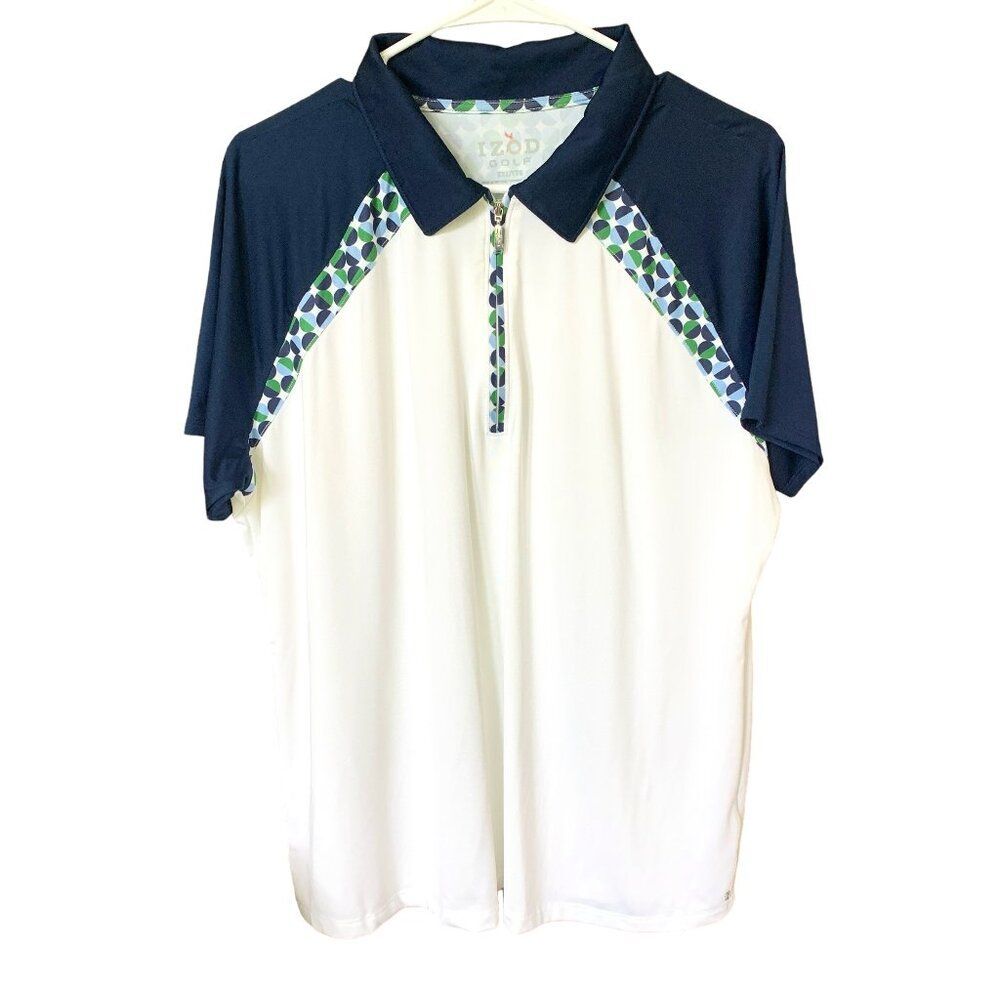 IZOD Golf Men XXL Polo Golfcore Preppy Casual Lightweight Resort Cruise Tourney